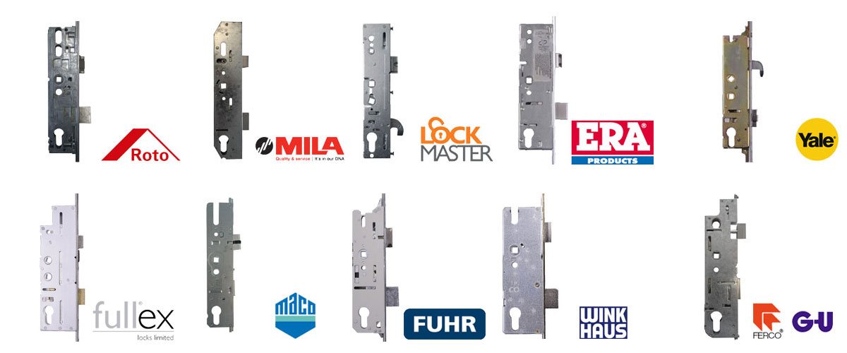 Upvc door lock cases